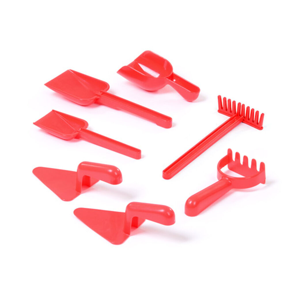 Set of Red Sand Tools for Wet Sand Early Excellence