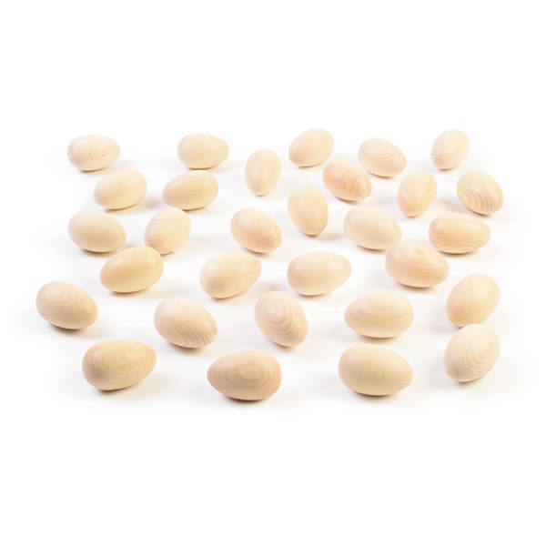 Set of Wooden Eggs