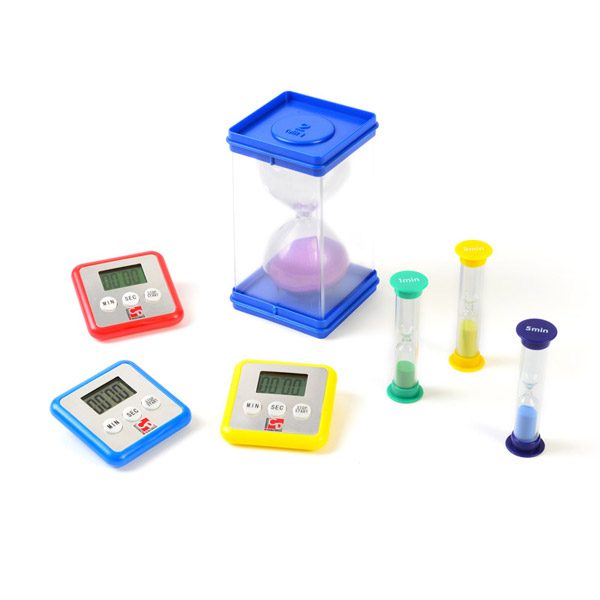 Set of Sand and Digital Timers