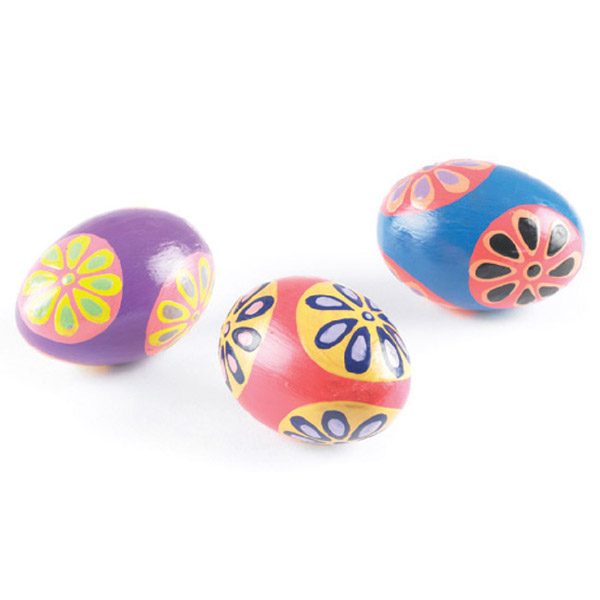 Set of Painted Egg Shakers