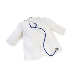 Doctors Coat with Stethoscope