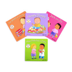 Set of Action Nursery Rhyme Books