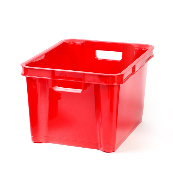 Red 7.5ltr Plastic Box for Storage Early Excellence
