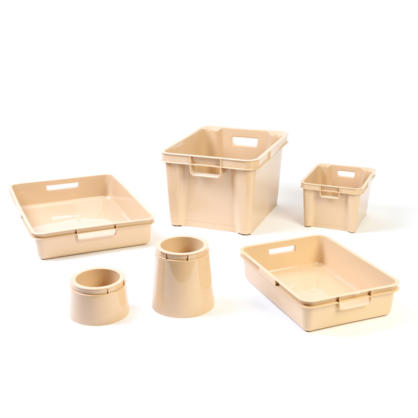 Natural Plastic Boxes, Trays & Pots Early Excellence
