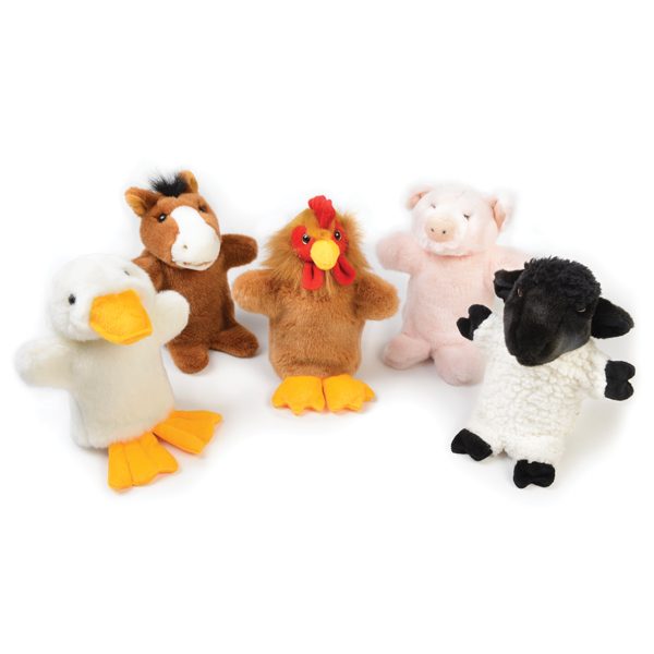 Farm Hand Puppet Set