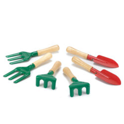 Set of Small Garden Tools for Outdoor Play and Gardening