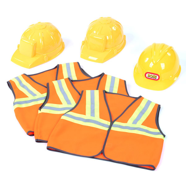 Set of Builder Jackets and Hats Early Excellence