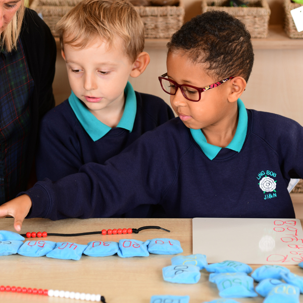 Set of Counting Bean Bags KS1 EYFS Science Resources