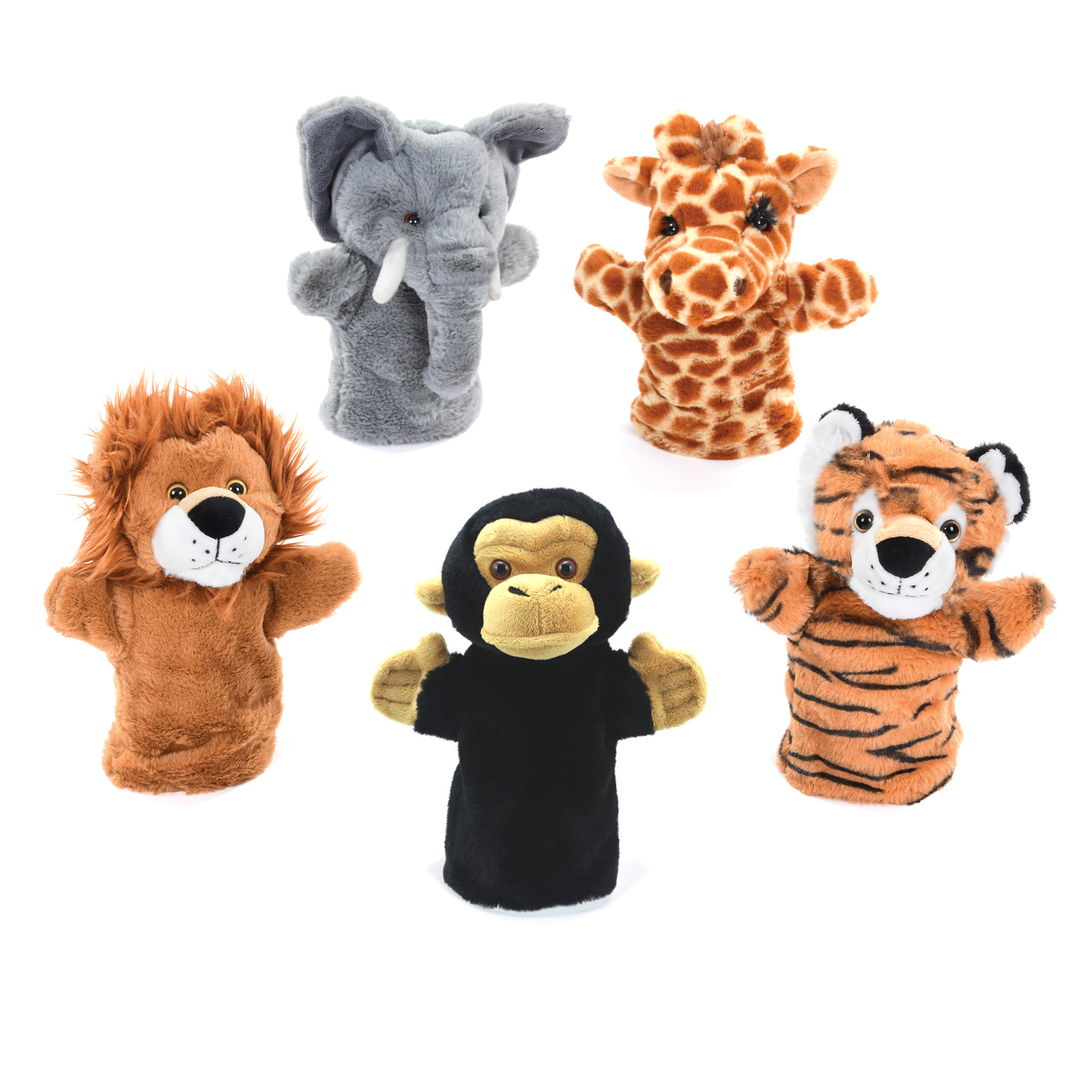 Wild Animal Hand Puppets - Children's Story Resources - Early Excellence
