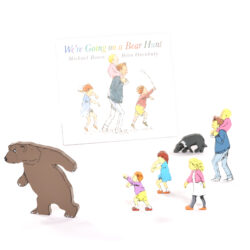 We’re Going on a Bear Hunt Book & Character Set