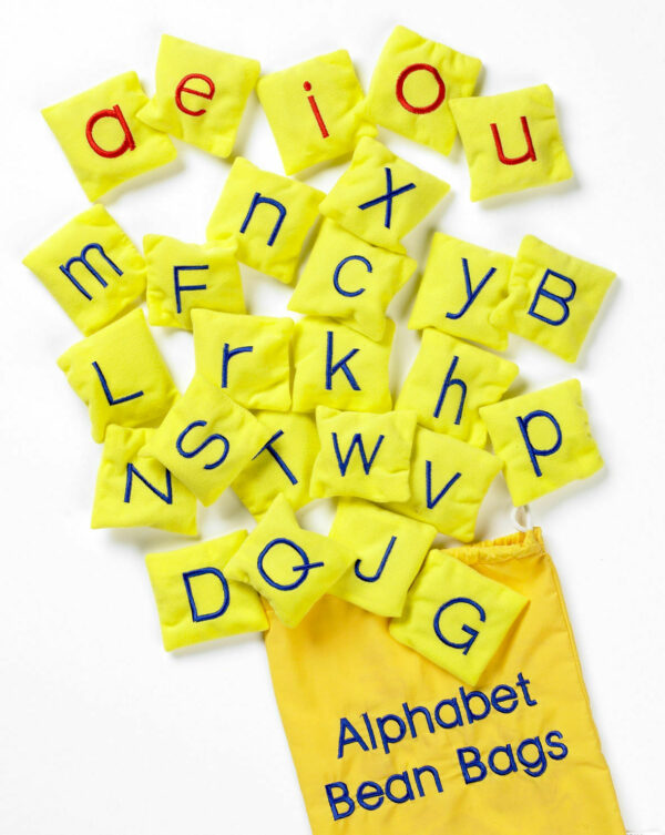 alphabet bean bag letters phonics