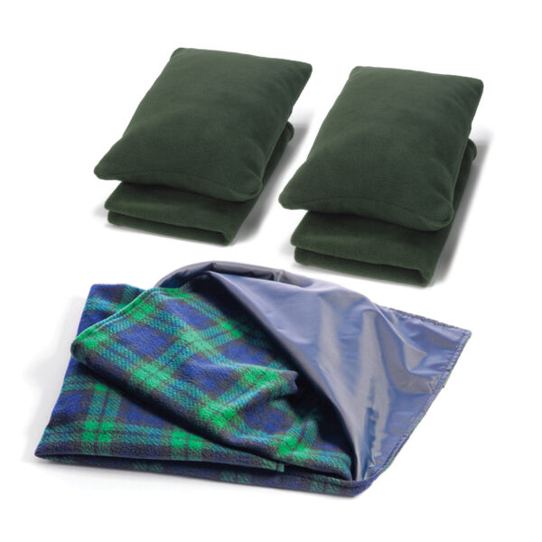 ODDB20 Waterproof Mat, Pillows & Blanket Set
