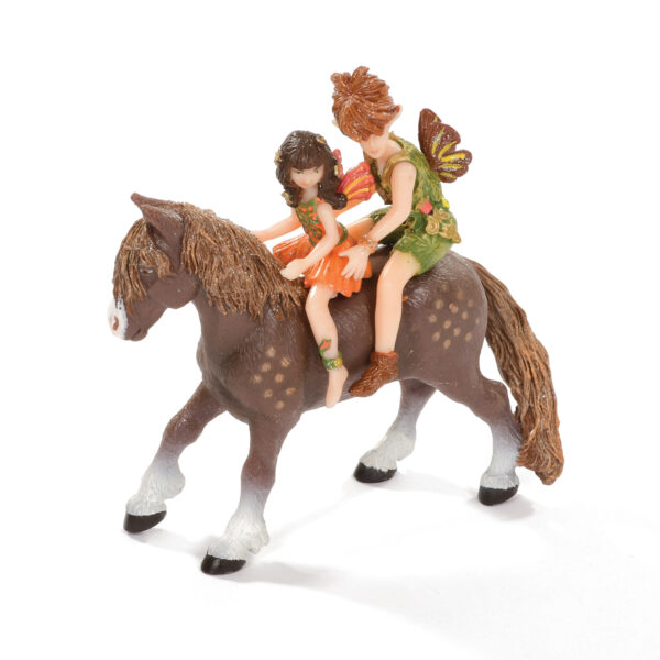 Elf Children with Pony