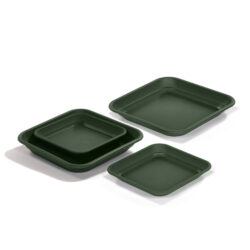Set of Green Trays