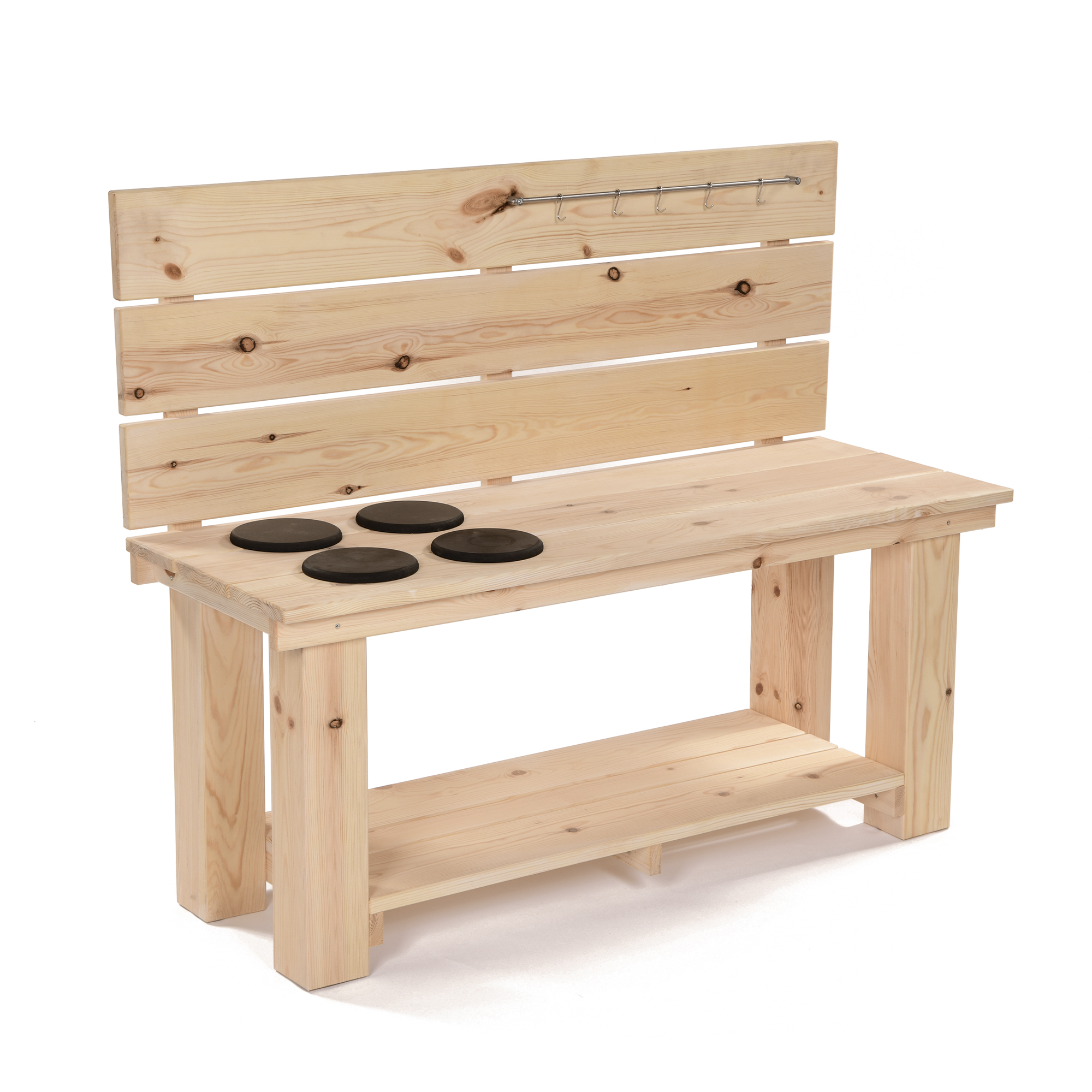 with cooker hob Mud kitchen for outdoor play 