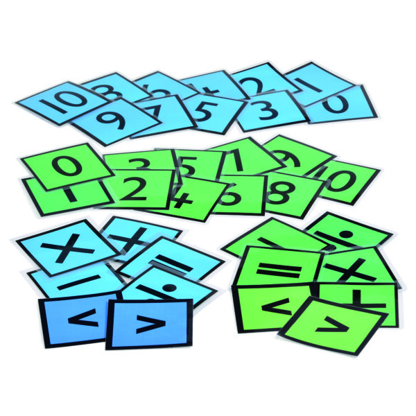 Set of Number Cards & Symbols