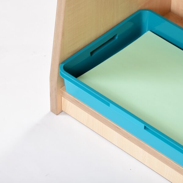 Turquoise A4 Plastic Tray