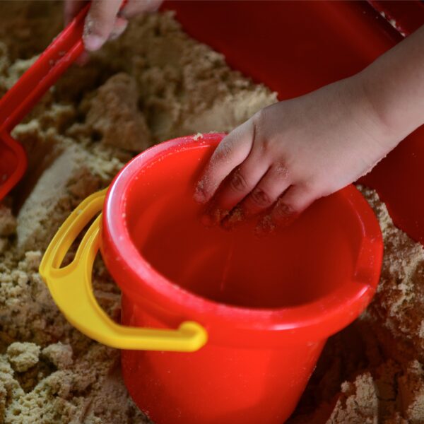Set of Red Buckets