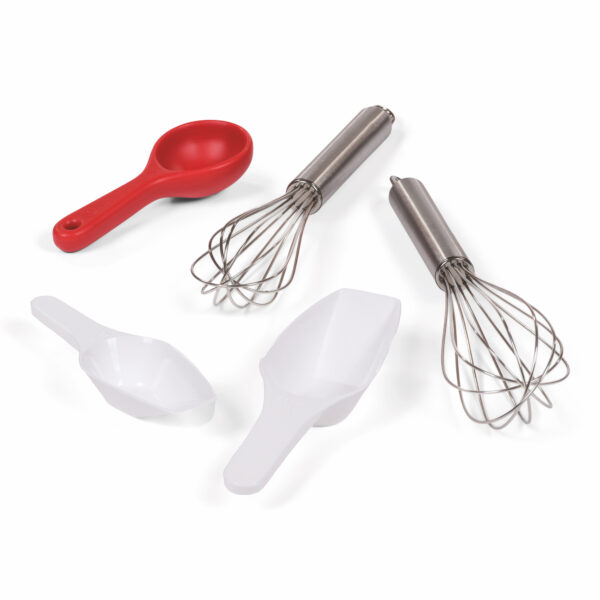 Set of Scoops, Spoon & Whisks