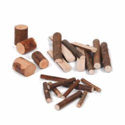 Set of Smooth Wooden Pieces