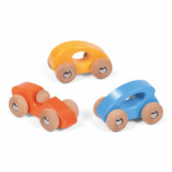 Set of Wooden Cars