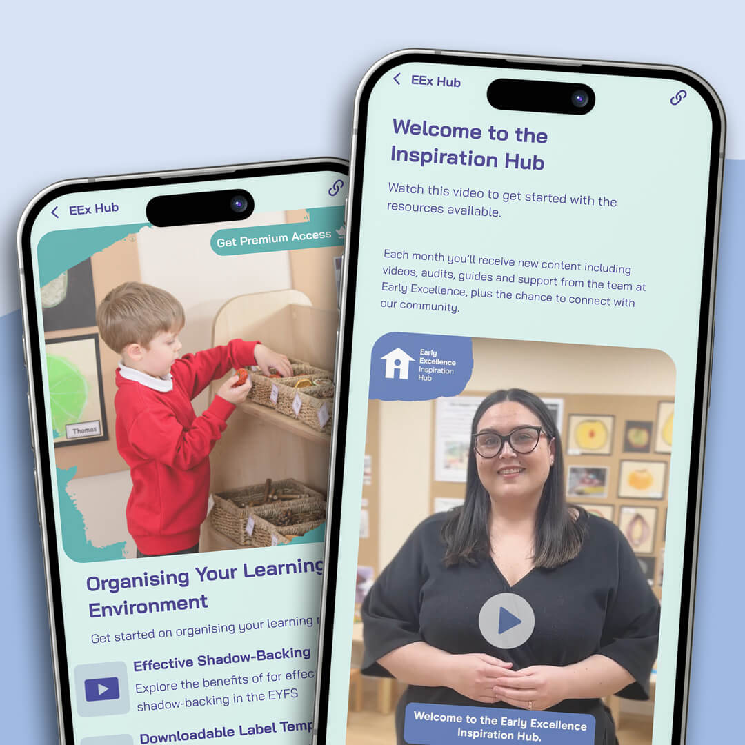 Early Excellence Inspiration Hub App